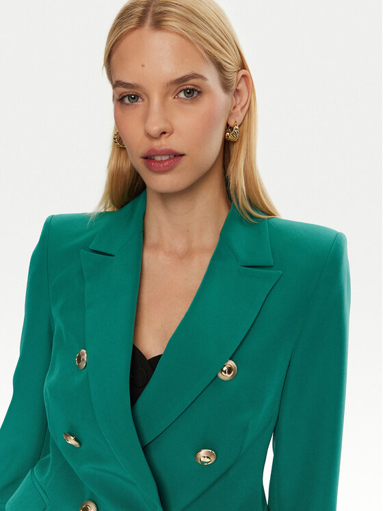 Rinascimento Rinascimento Marynarka CFC0119987003 Zielony Regular Fit