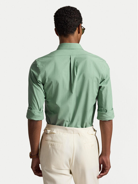 Polo Ralph Lauren Polo Ralph Lauren Πουκάμισο 710929348500 Τυρκουάζ Slim Fit