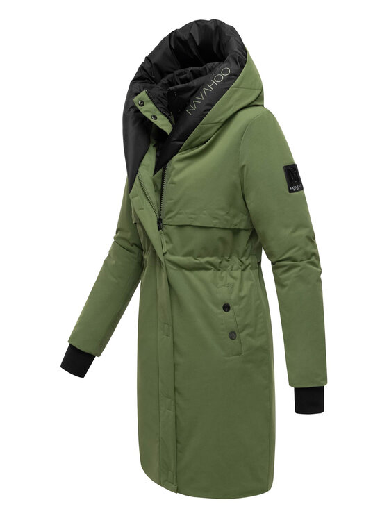 Navahoo Navahoo Kurtka zimowa Snowelf Zielony Regular Fit