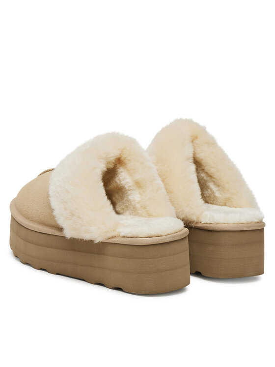 DeeZee DeeZee Hausschuhe DZ-AW12 Beige