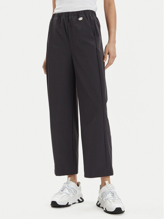 Champion Champion Pantaloni din material 117110 Gri Relaxed Fit