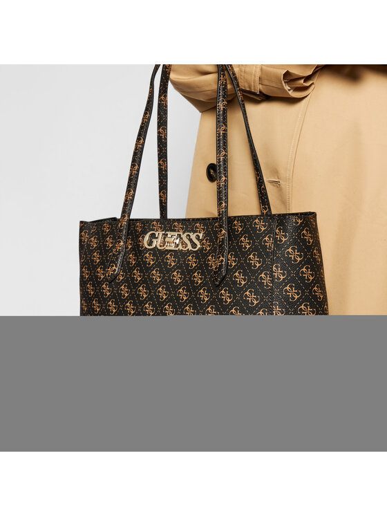 Guess Guess Τσάντα Uptown Chic (QL) HWQL73 01250 Καφέ