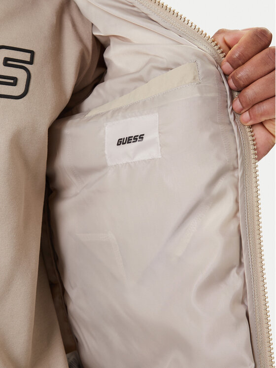 Guess Guess Prechodná bunda Z5YL09 WGTN0 Béžová Regular Fit