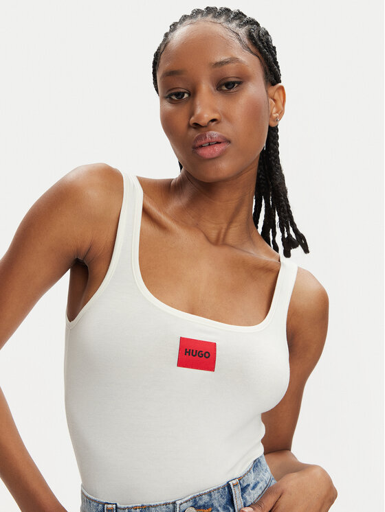 HUGO Hugo Top Red Label 50469665 Béžová Slim Fit
