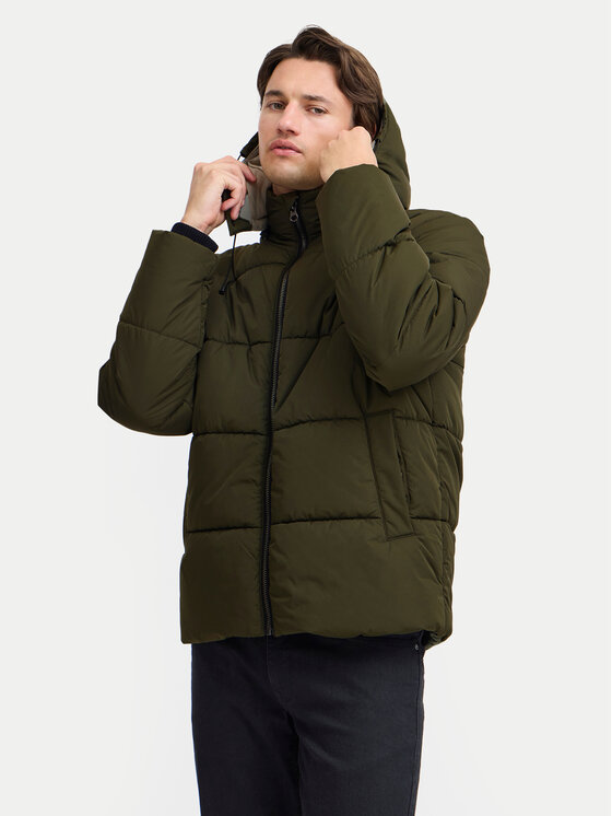 Blend Blend Kurtka zimowa 20717462 Zielony Regular Fit