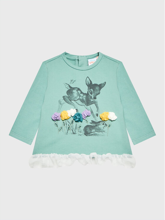 Original Marines Original Marines Блузка DISNEY DCAV1567NF Зелений Regular Fit