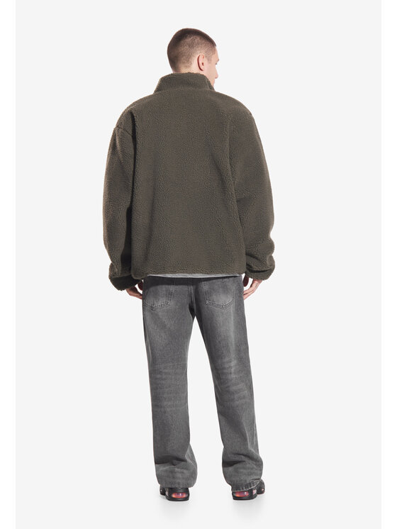 PROSTO. PROSTO. Kurtka zimowa Sherpa Reverse Zielony Regular Fit