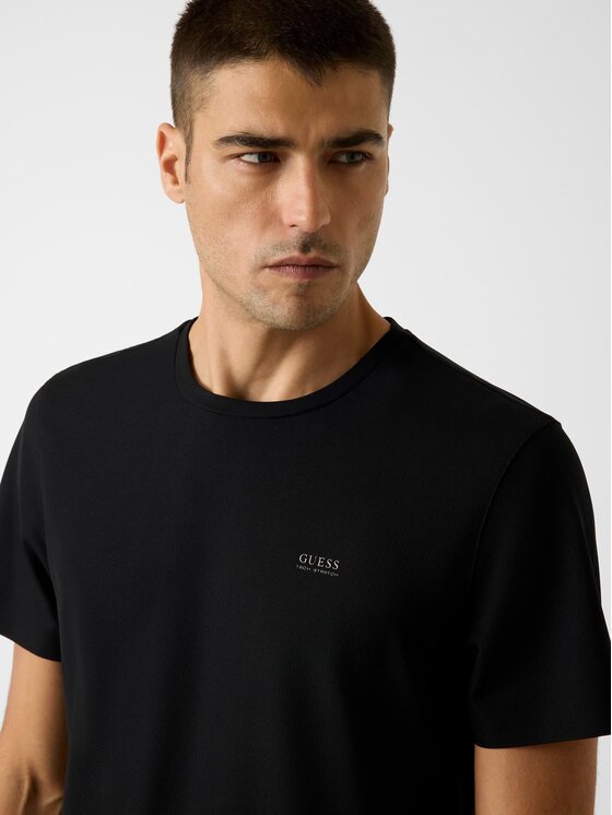 Guess Guess Футболка 180290 Чорний Classic Fit