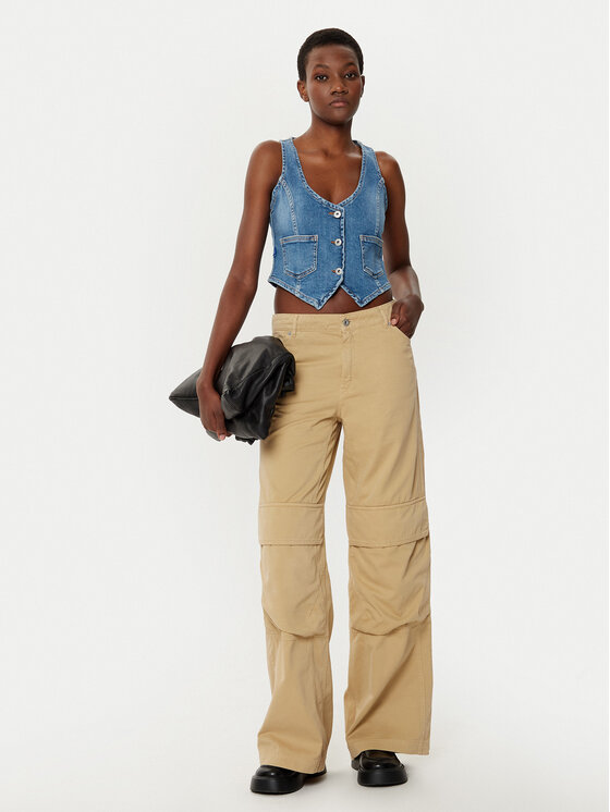 HUGO HUGO Prsluk Gardenia_B 50531700 Plava Slim Fit