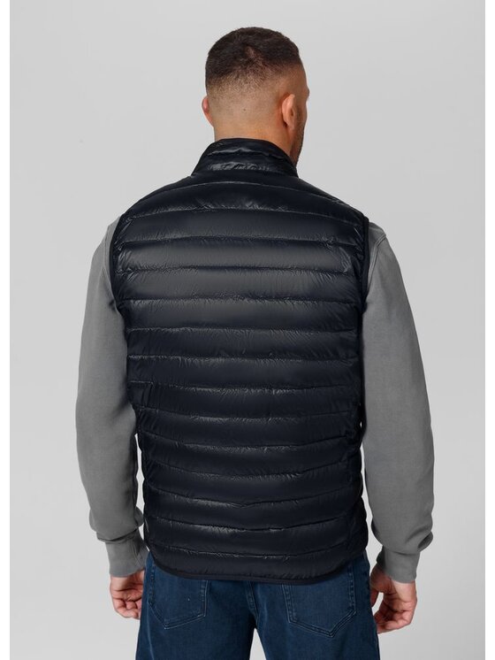 PITBULL PITBULL Kamizelka Foldable Granatowy Regular Fit