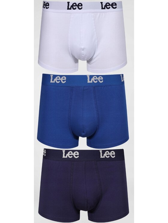 Lee Lee Bokserki Gannon 3 Pack Cotton Elastane Trunks Kolorowy