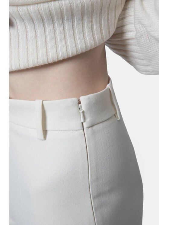 PINKO PINKO Pantaloni di tessuto Pita Bianco Regular Fit