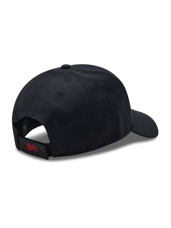 47 Brand 47 Brand Cepure ar nagu Cincinnati Reds Mlb Mvp B-MVP07WBV-BKJ Melns