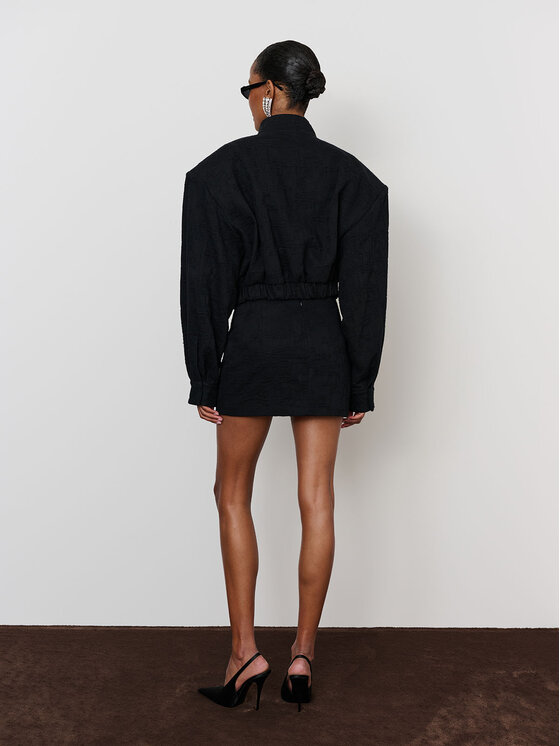 La Mania La Mania Kurtka bomber ALBA Czarny Classic Fit