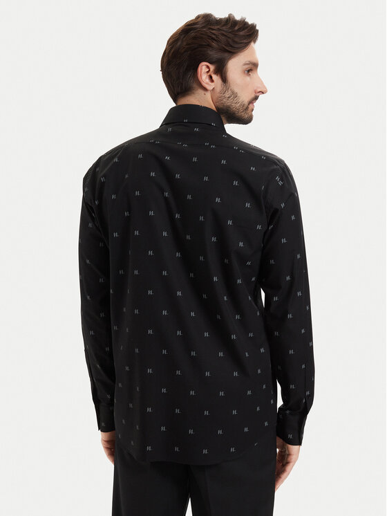 KARL LAGERFELD KARL LAGERFELD Camicia 605000 563622 Nero Regular Fit