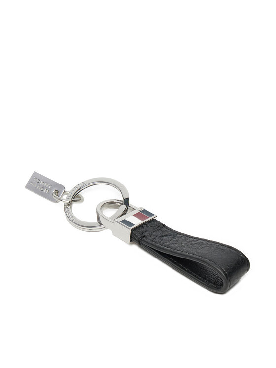 Tommy Hilfiger Tommy Hilfiger Rinkinys: piniginė ir raktų pakabukas Th Premium Mini AM0AM12788 Juoda