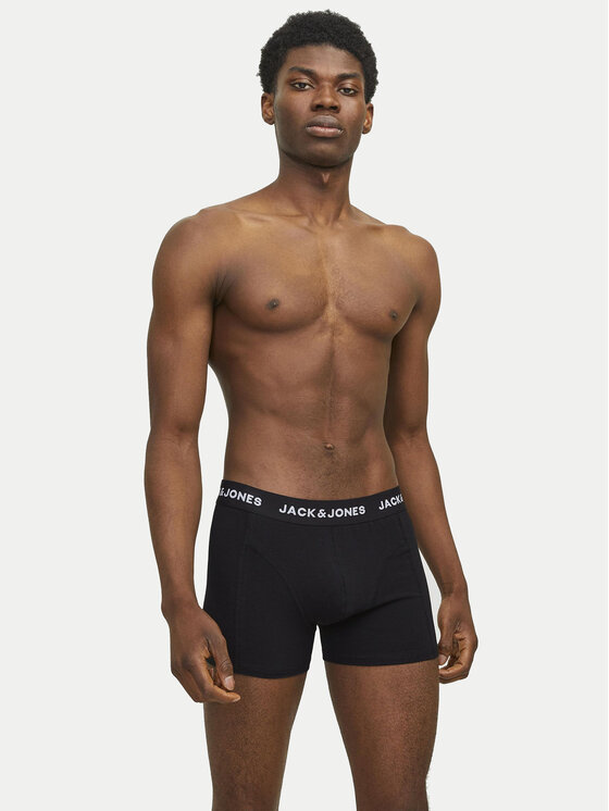 Jack&Jones Jack&Jones Komplet 3 par bokserek Paris 12259575 Czarny