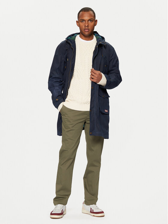 Hunter Hunter Striukė Liam HARM0028242 Tamsiai mėlyna Regular Fit