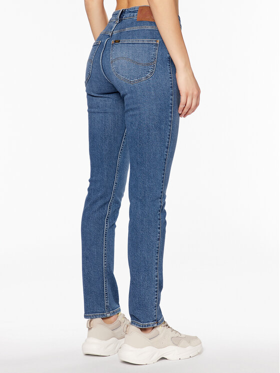 Lee Lee Jeansy Elly L305FAB51 112328322 Niebieski Slim Fit