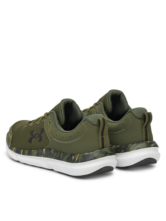 Under Armour Under Armour Buty do biegania UA Charged Assert 10 Camo 3027036 Zielony