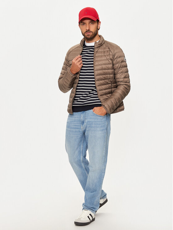 Jott Jott Pernata jakna Mat P000MDOW02 Bež Slim Fit