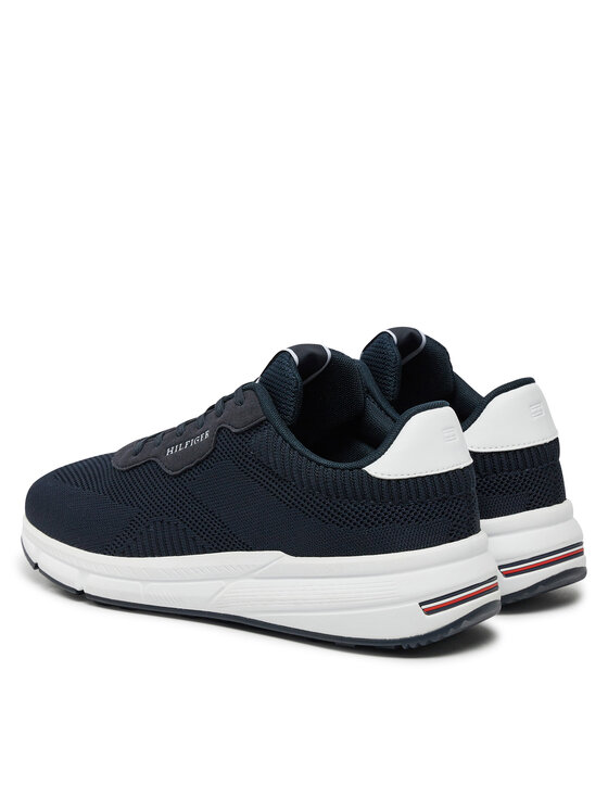 Tommy Hilfiger Tommy Hilfiger Сникърси Lightweight Rwb Knit FM0FM05423 Тъмносин