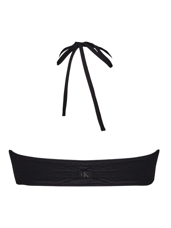 Calvin Klein Swimwear Calvin Klein Swimwear Bikini pezzo sopra KW0KW02726 Nero