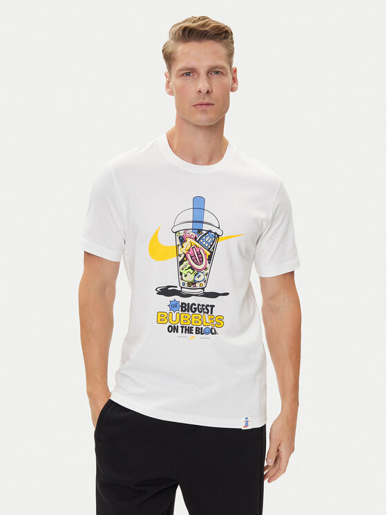 Nike Nike T-shirt HJ0770 Bijela Regular Fit