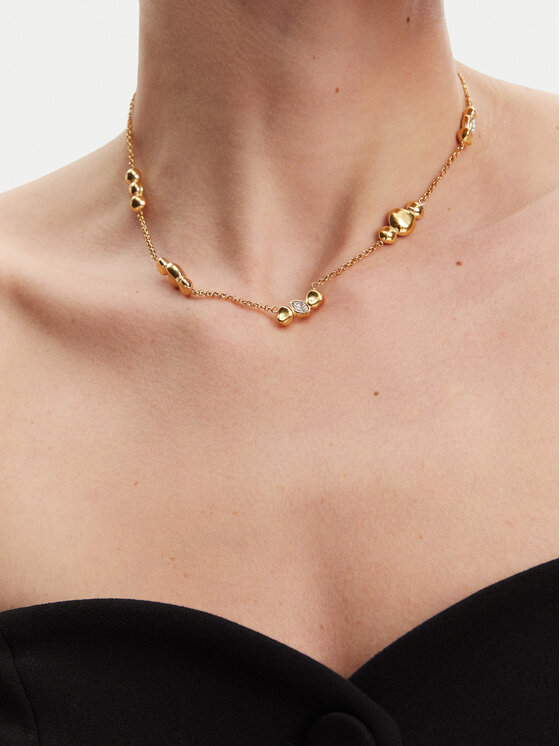Guess Guess Kaklo papuošalas JUBN05 182JW Auksinė