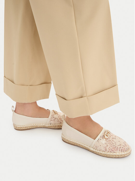 Liu Jo Liu Jo Espadrilles Capri 04 SA6097 EX349 Écru