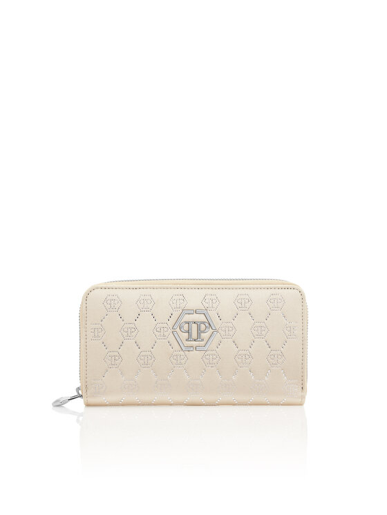 PHILIPP PLEIN PHILIPP PLEIN Portfel 23135 Beżowy