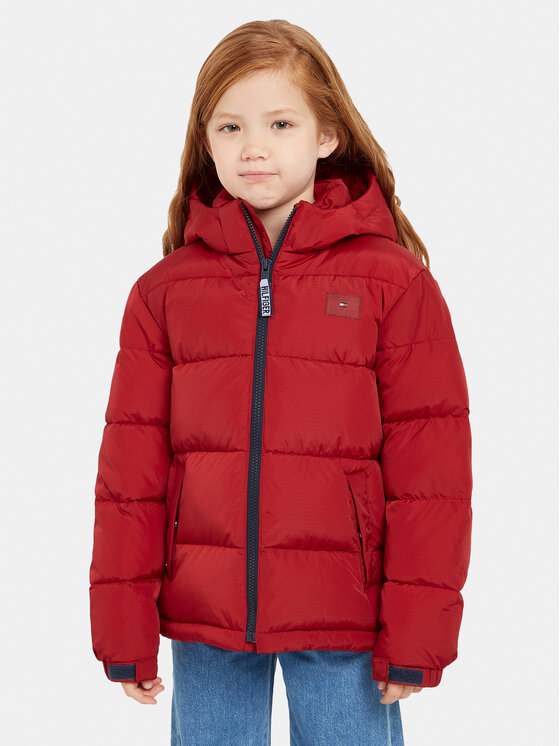 Tommy Hilfiger Tommy Hilfiger Geacă de iarnă Alaska KS0KS00402 D Vișiniu Regular Fit