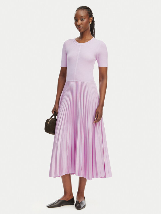 BOSS BOSS Kasdieninė suknelė Fadridi 50535658 Violetinė Regular Fit