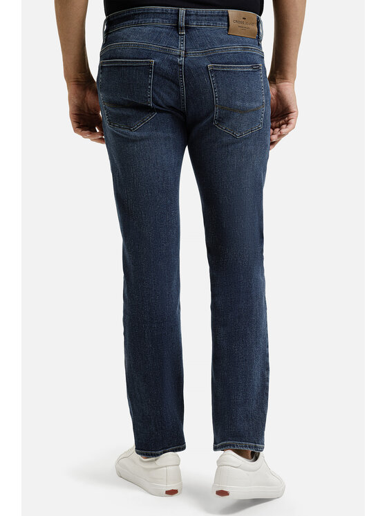Cross Jeans Cross Jeans Jeansy F 194-717 Niebieski Straight Leg