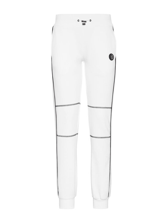 Plein Sport Plein Sport Joggers 14235 Bianco Regular Fit