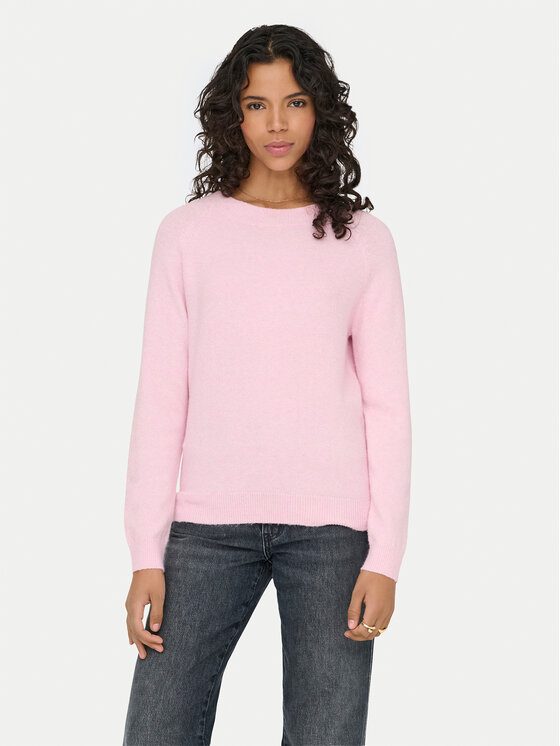 ONLY ONLY Maglione Rica 15204279 Rosa Regular Fit
