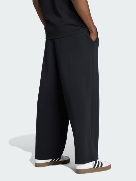 adidas adidas Spodnie materiałowe 159356 Czarny Loose Fit