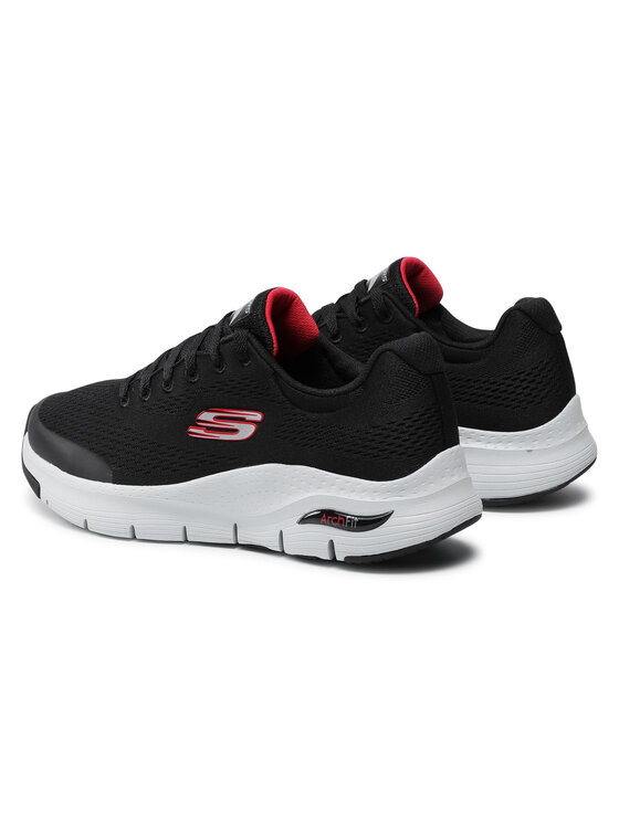 Skechers Skechers Tenisice Arch Fit 232040/BKRD Crna