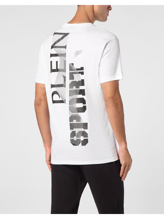 Plein Sport Plein Sport T-Shirt 10217 Biały Regular Fit