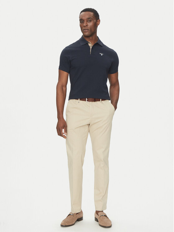 Barbour Barbour Polo Tartan MML0012NY31 Blu scuro Tailored Fit
