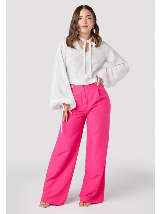 LAURELLA LAURELLA Blúzka Laurella 2VA008100 Biela Regular Fit