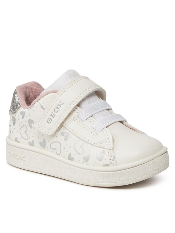 Geox Geox Sneakersy B Eclyper Girl B455MA 0BCKC C0007 Biela