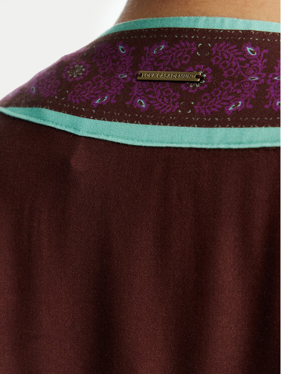 LOLA CASADEMUNT LOLA CASADEMUNT Κιμονό LS2602004 Καφέ Regular Fit