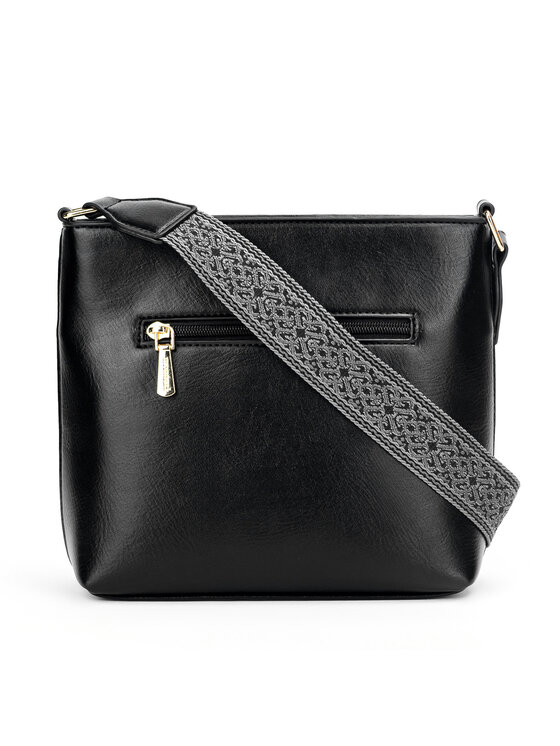 Monnari Monnari Ročna torba BAGIMP0-24Z-BAG6260-K020D000-R00 Črna