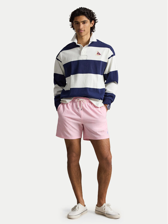 Polo Ralph Lauren Polo Ralph Lauren Szorty kąpielowe 710957782511 Różowy Regular Fit