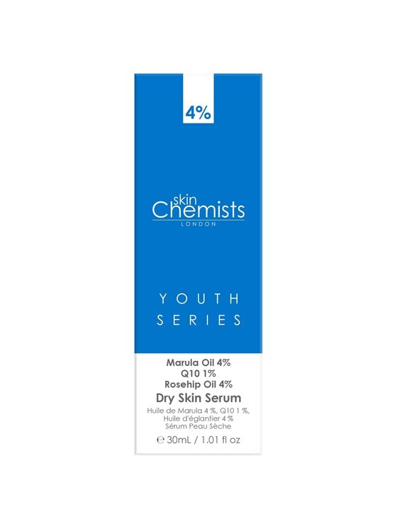 skinChemists skinChemists Skóra sucha - Olej Marulua 4%, Q10 1%, Olej z dzikiej róży 4% Olejek