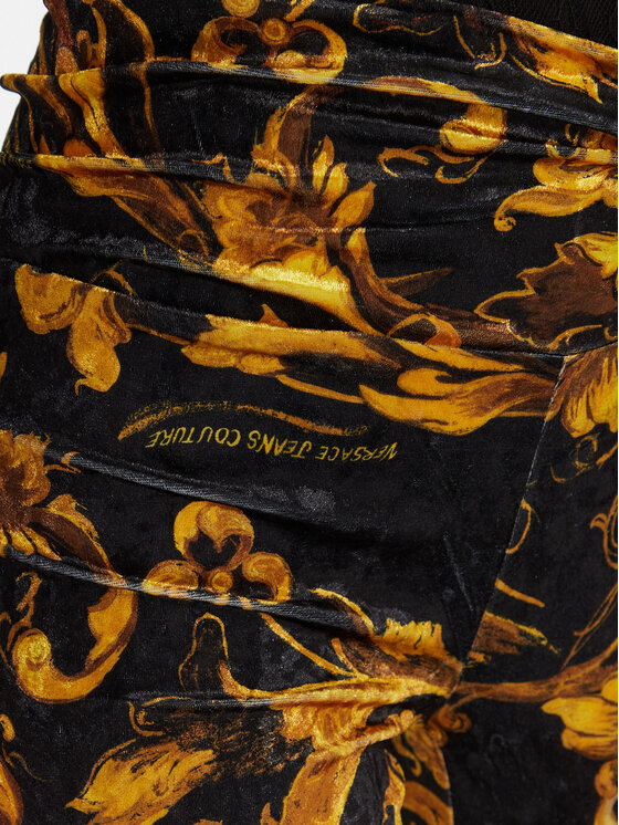 Versace Jeans Couture Versace Jeans Couture Leggings 79HAC322 JS508 Nero Slim Fit