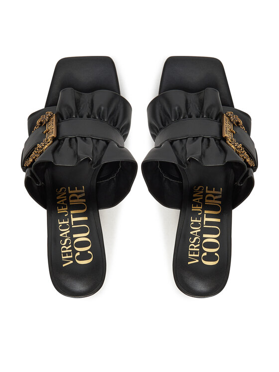 Versace Jeans Couture Versace Jeans Couture Pantoletten 78VA3S70 Schwarz