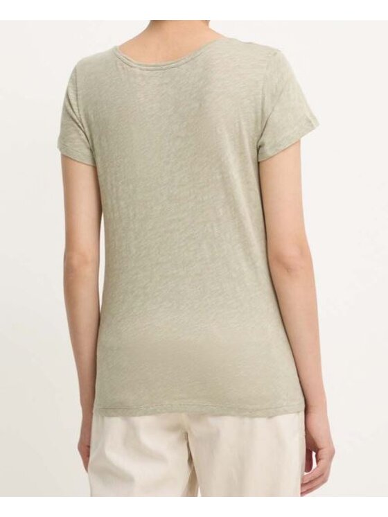 Pepe Jeans Pepe Jeans T-Shirt PL505884 702 Khaki Slim Fit