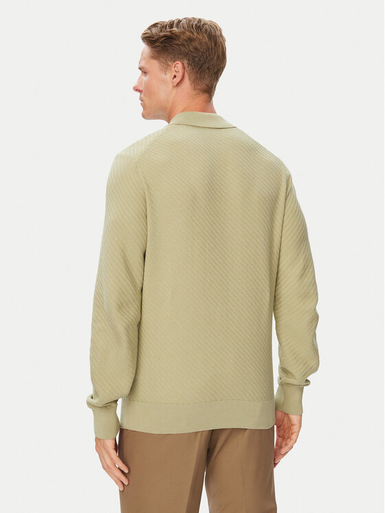BOSS BOSS Pullover H-Lomarino 50565511 Hellgrün Regular Fit